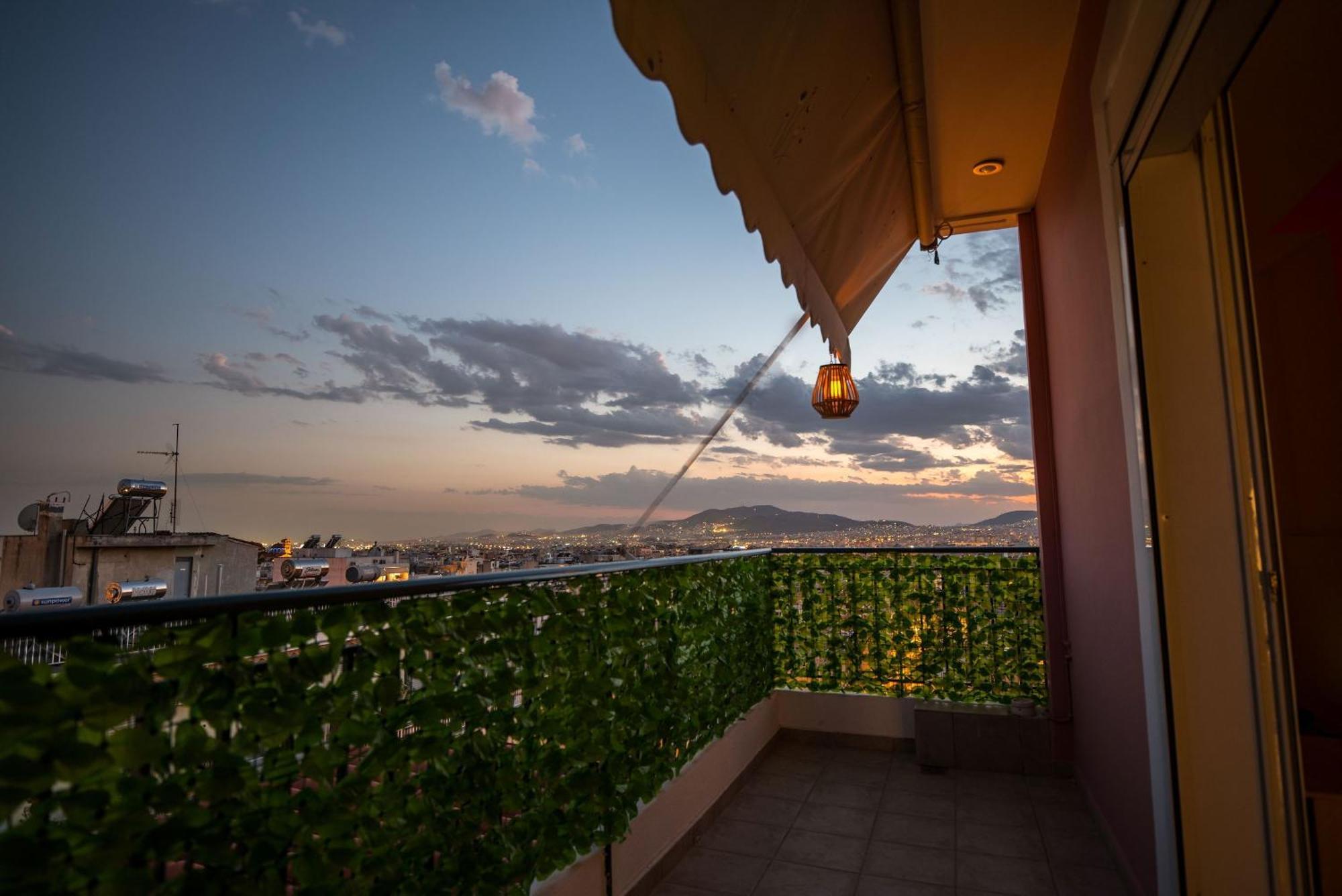 Athens & Acropolis View 7Th Floor Apartment Bagian luar foto