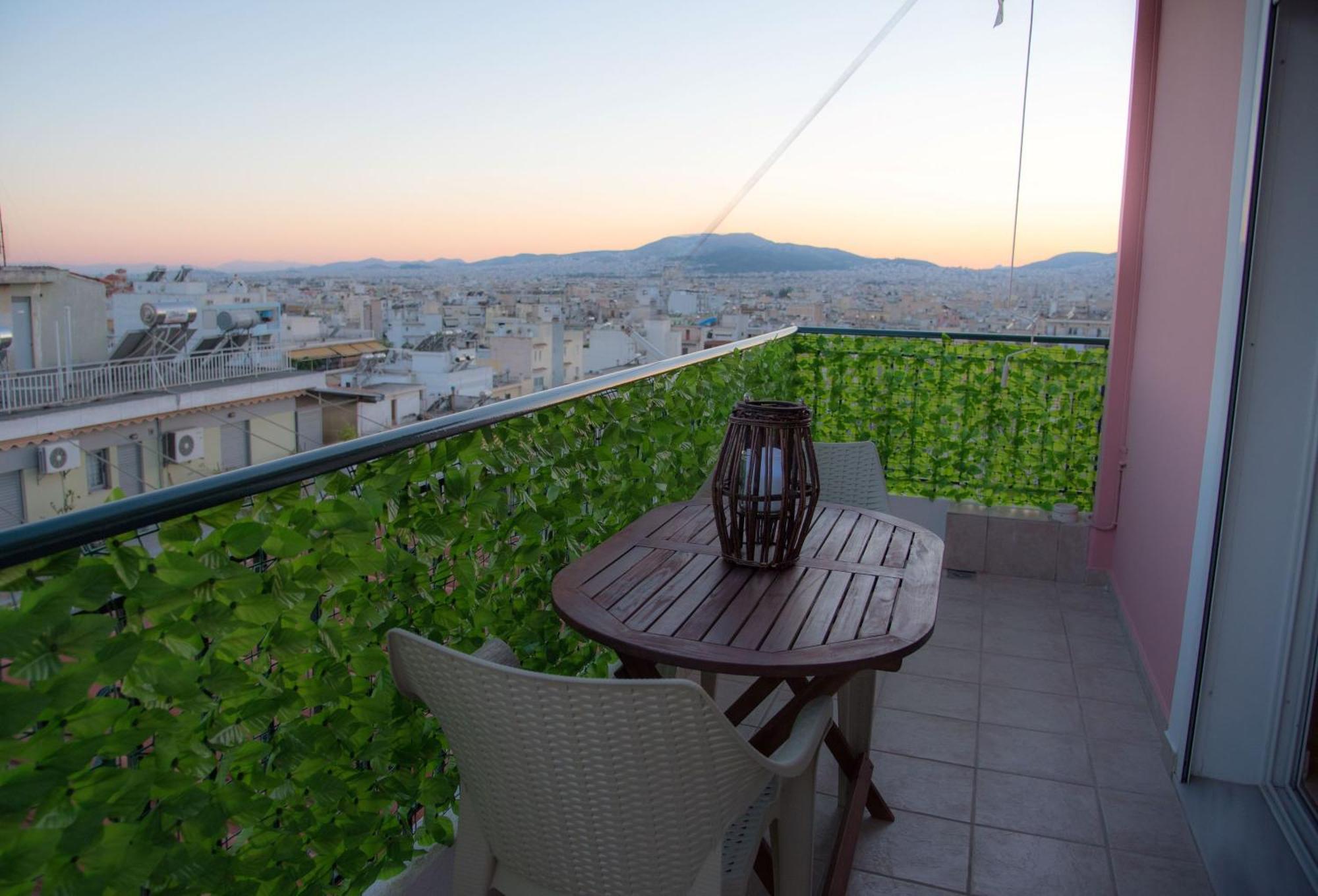 Athens & Acropolis View 7Th Floor Apartment Bagian luar foto